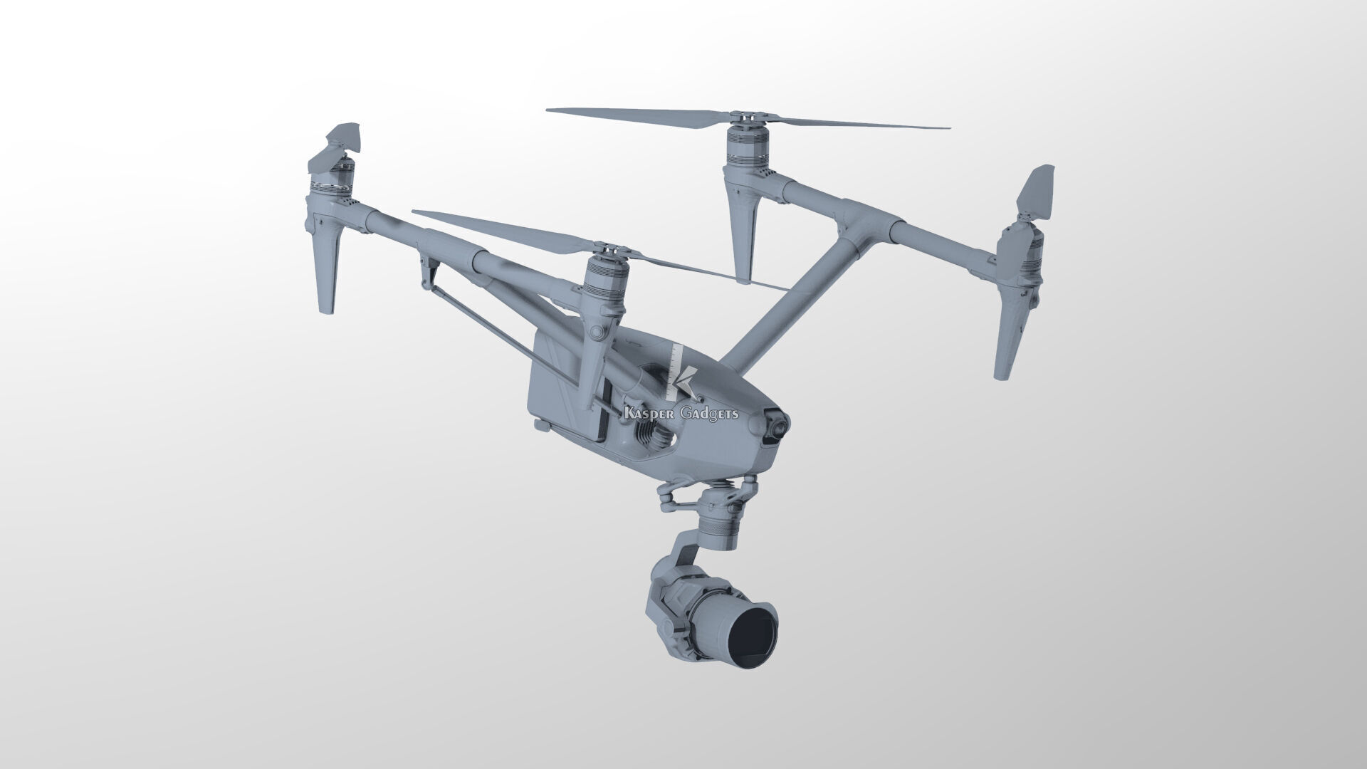 DJI Inspire 3 3D model 3D print model_6