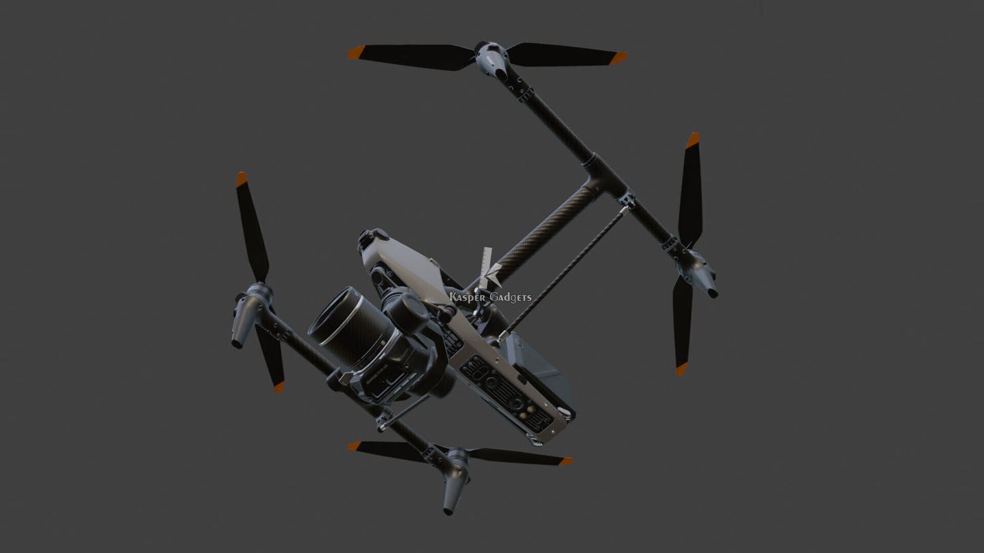 DJI Inspire 3 3D model 3D print model_1