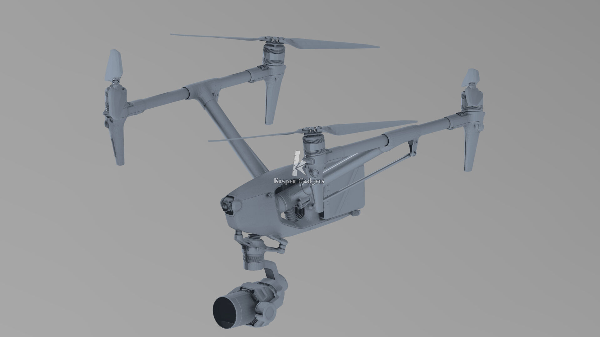 DJI Inspire 3 3D model 3D print model_7