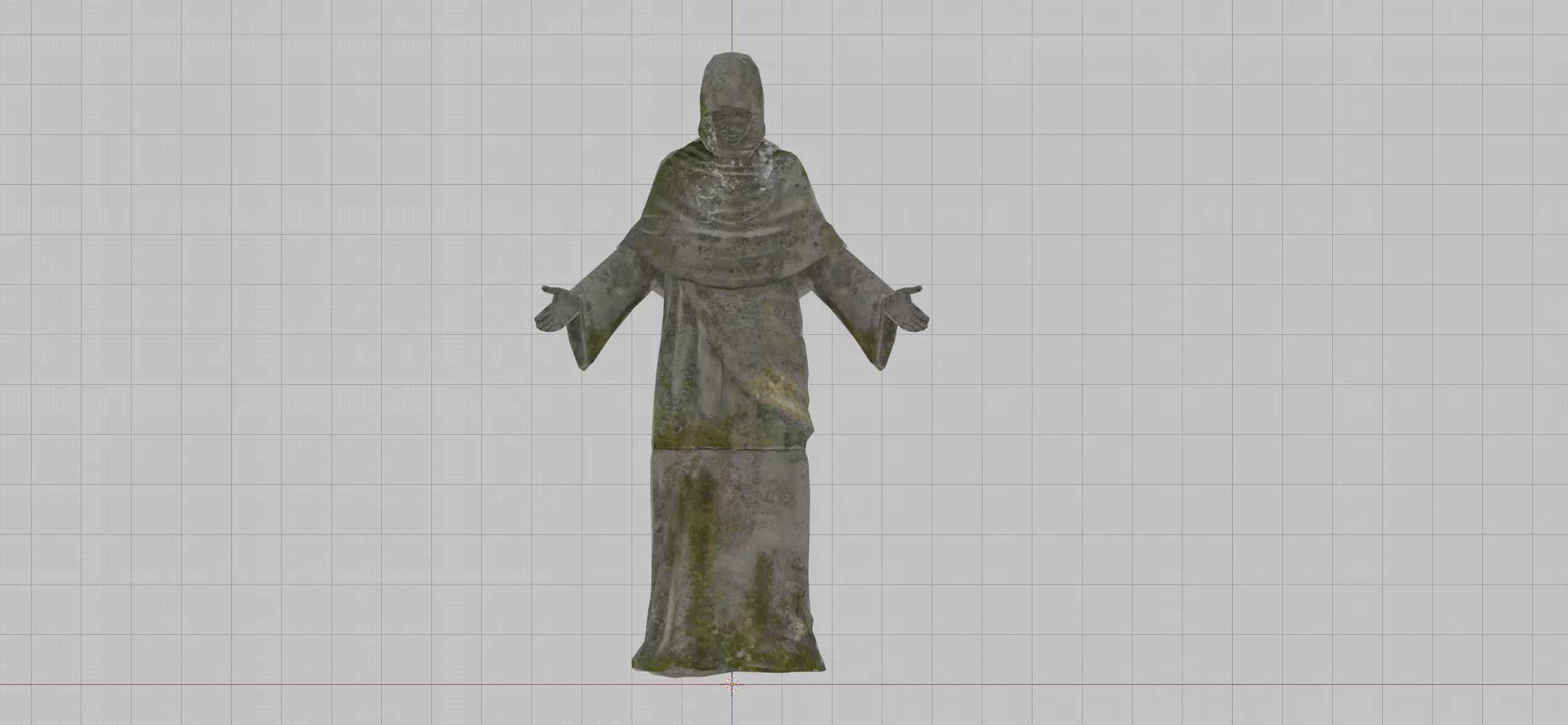 Melitele Hag Statue - The Witcher 3 Wild Hunt Free low-poly 3D model