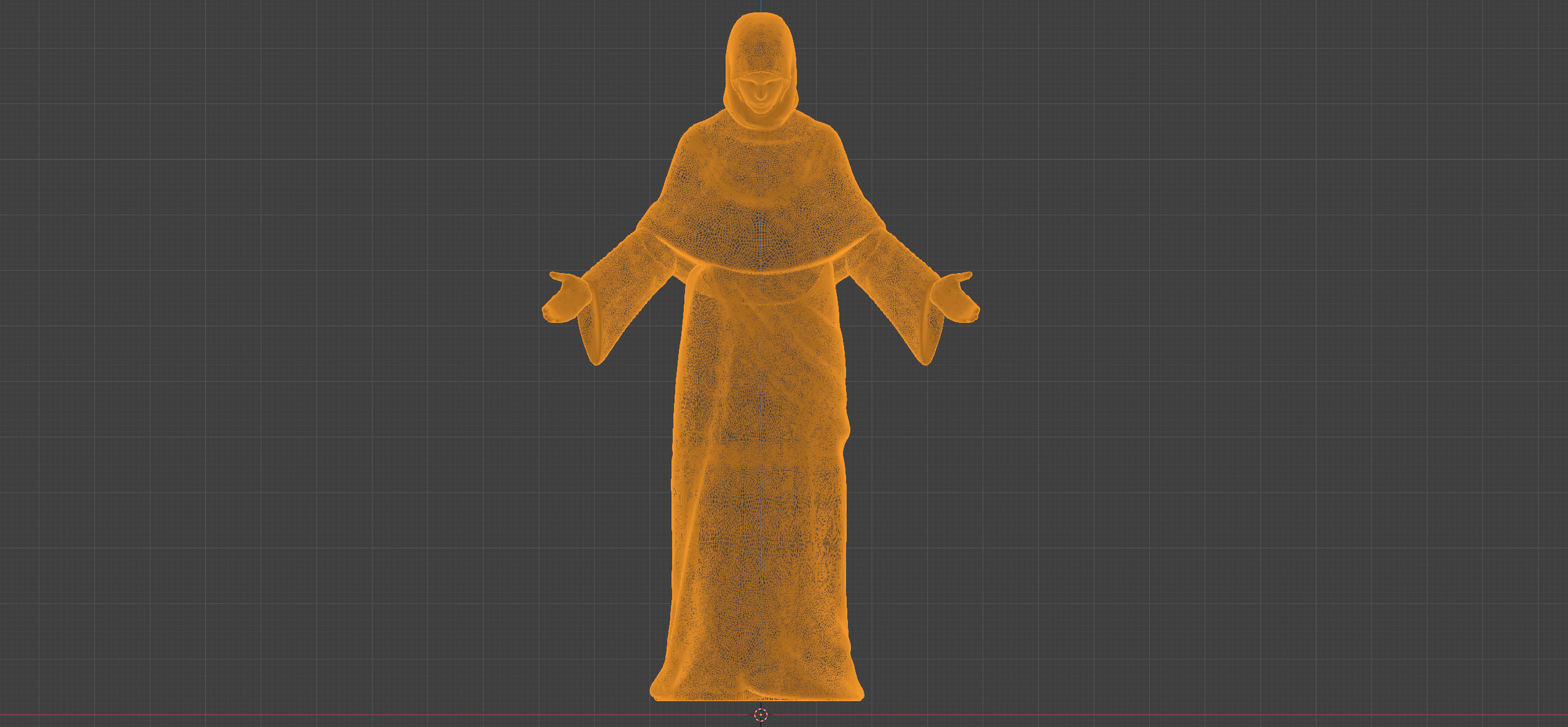 Melitele Hag Statue - High Res 3D Print ready Free 3D print model_1
