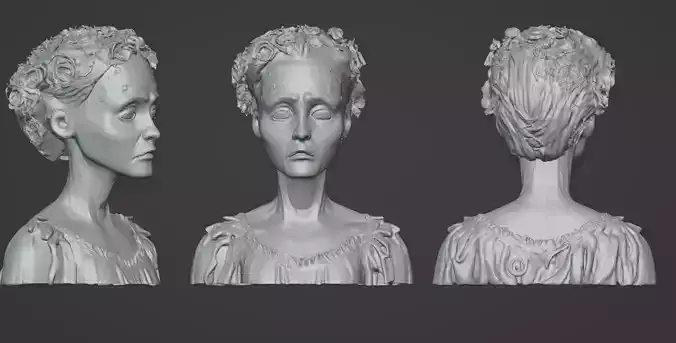 Haunted Mansion Aunt Lucretia Bust