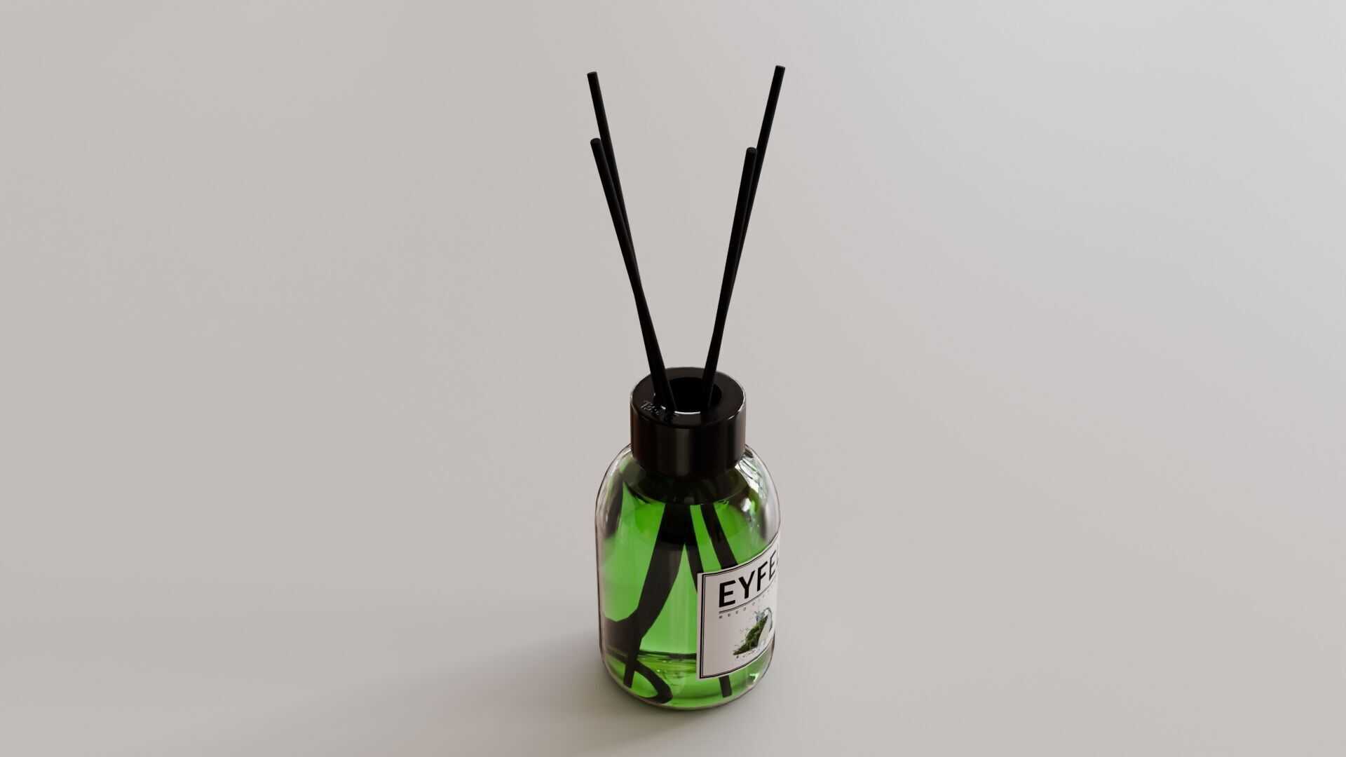 Eyfel Perfume Reed Diffuser Seaweed Low-poly 3D model_23
