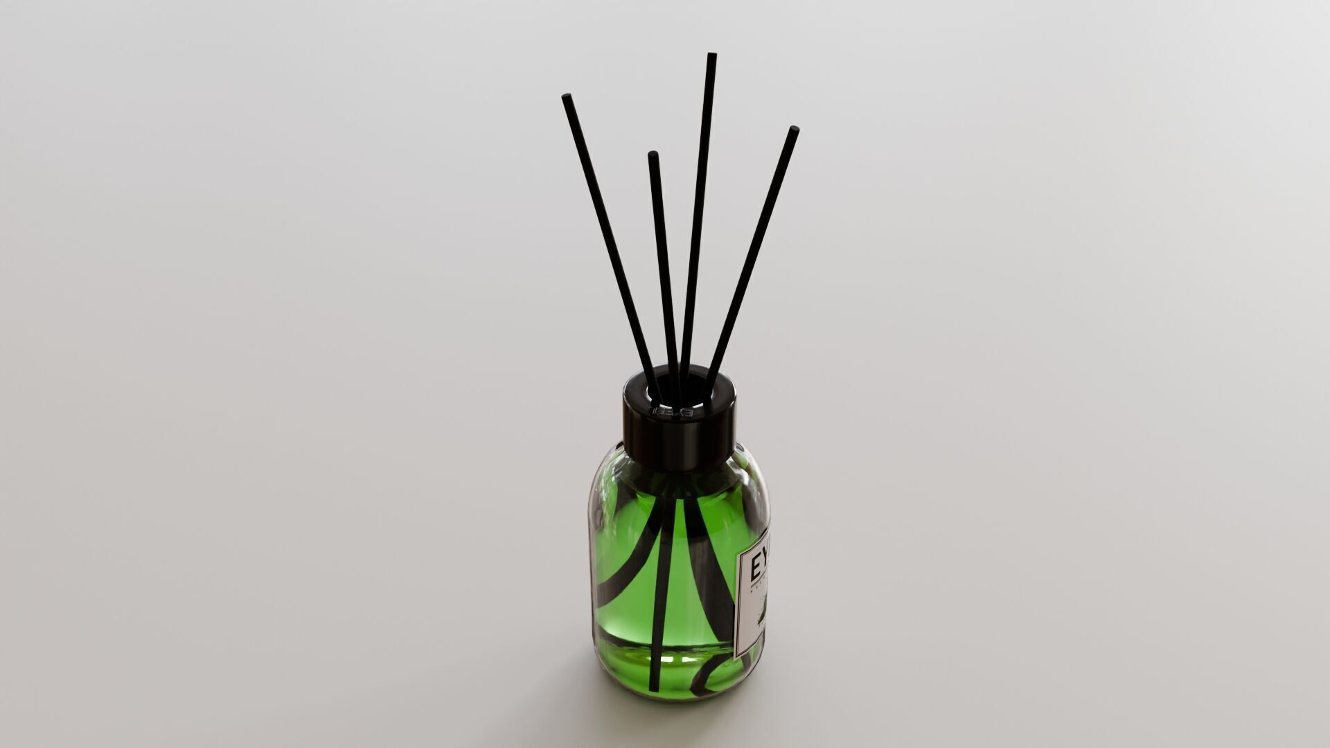 Eyfel Perfume Reed Diffuser Seaweed Low-poly 3D model_34