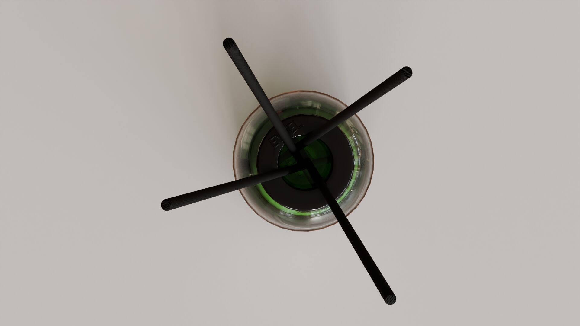 Eyfel Perfume Reed Diffuser Seaweed Low-poly 3D model_7