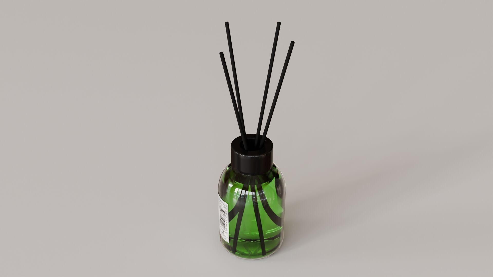 Eyfel Perfume Reed Diffuser Seaweed Low-poly 3D model_15