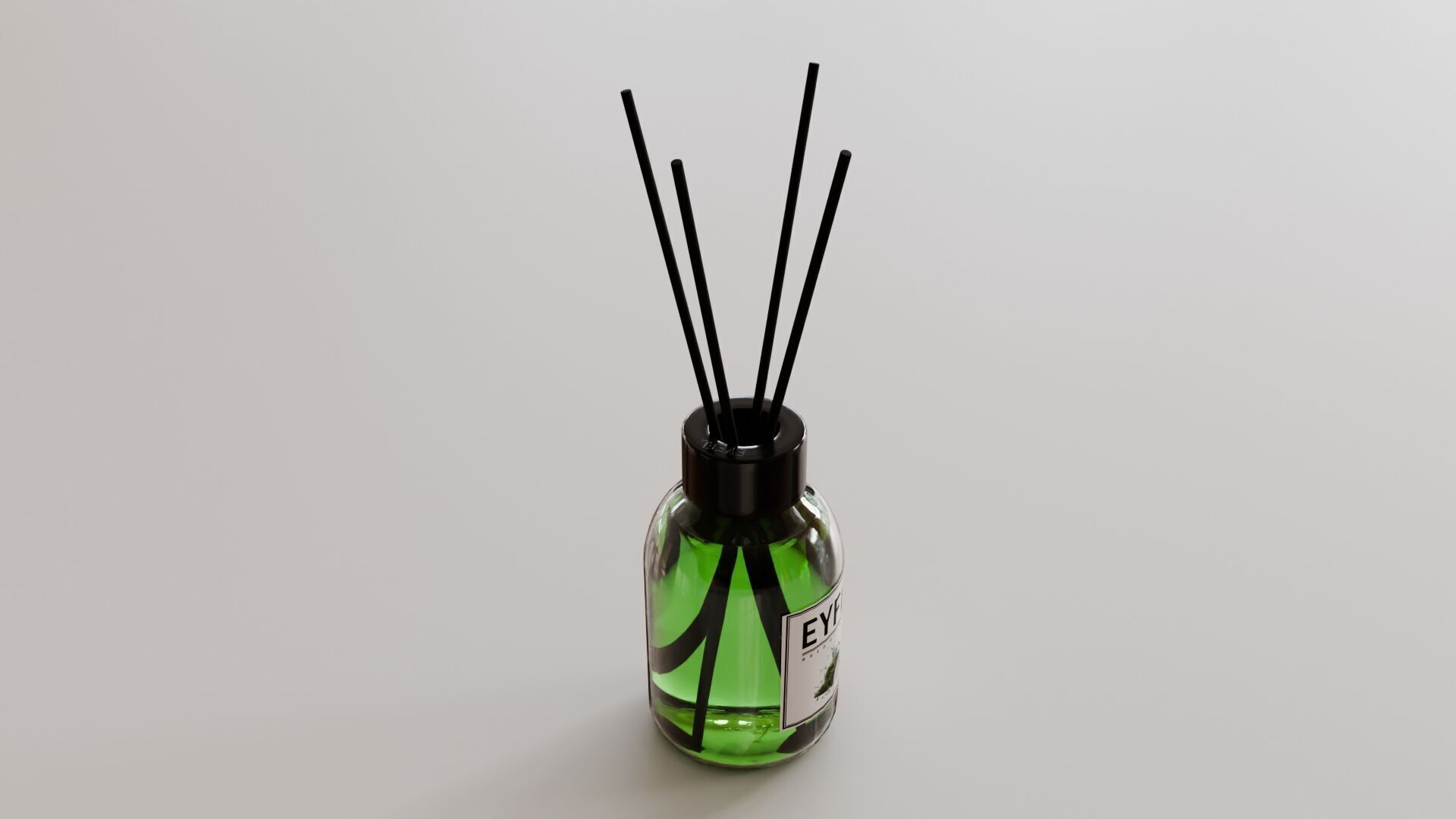 Eyfel Perfume Reed Diffuser Seaweed Low-poly 3D model_29