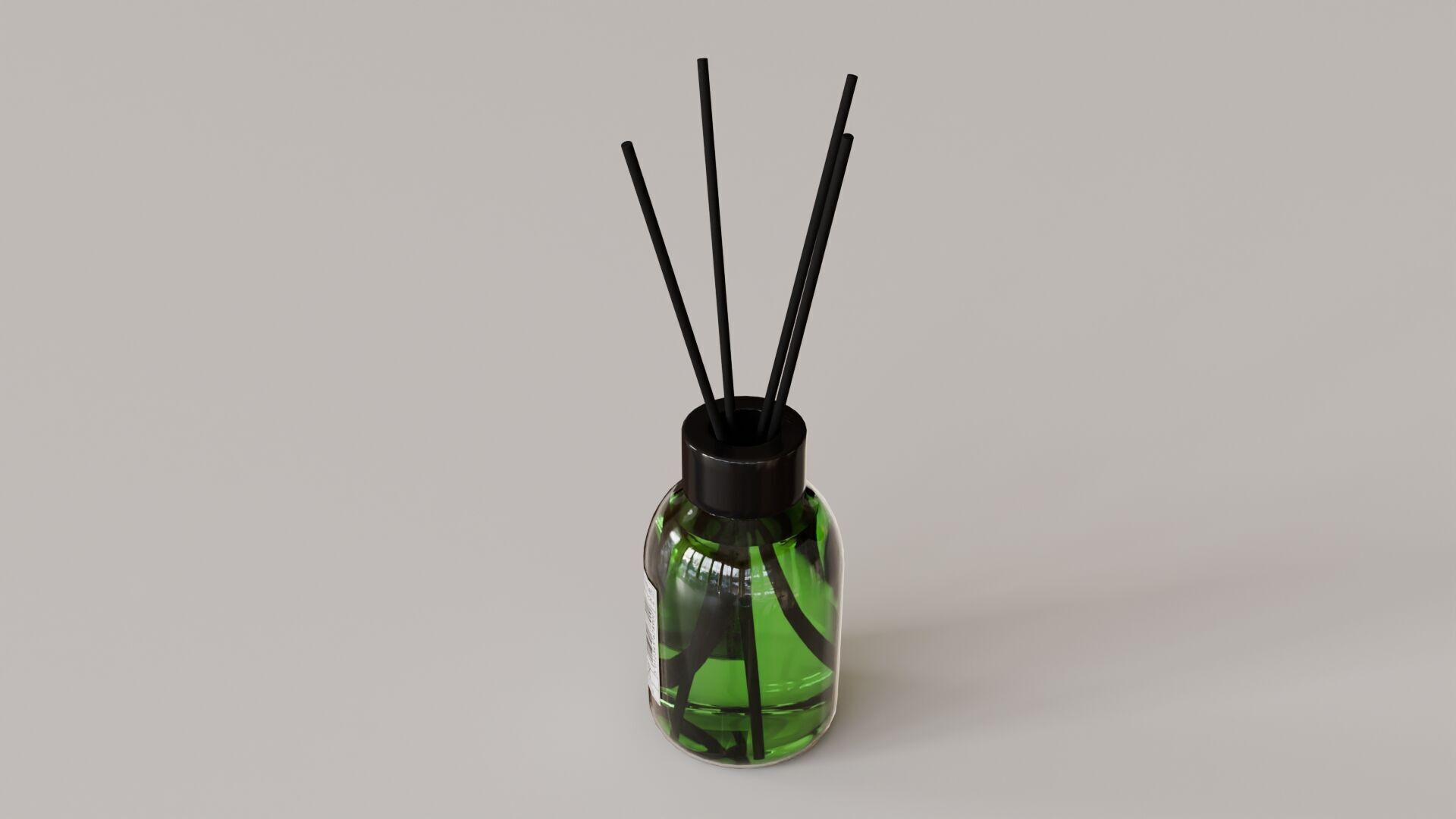 Eyfel Perfume Reed Diffuser Seaweed Low-poly 3D model_17