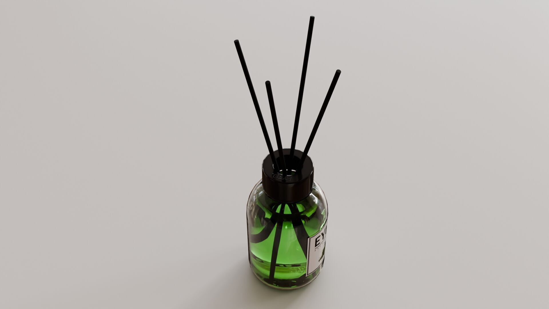 Eyfel Perfume Reed Diffuser Seaweed Low-poly 3D model_4