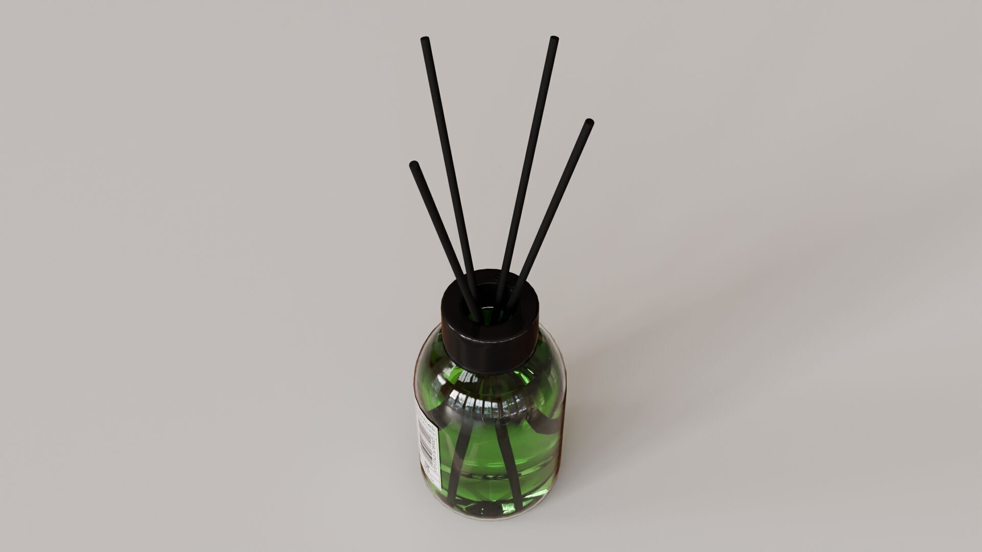 Eyfel Perfume Reed Diffuser Seaweed Low-poly 3D model_5