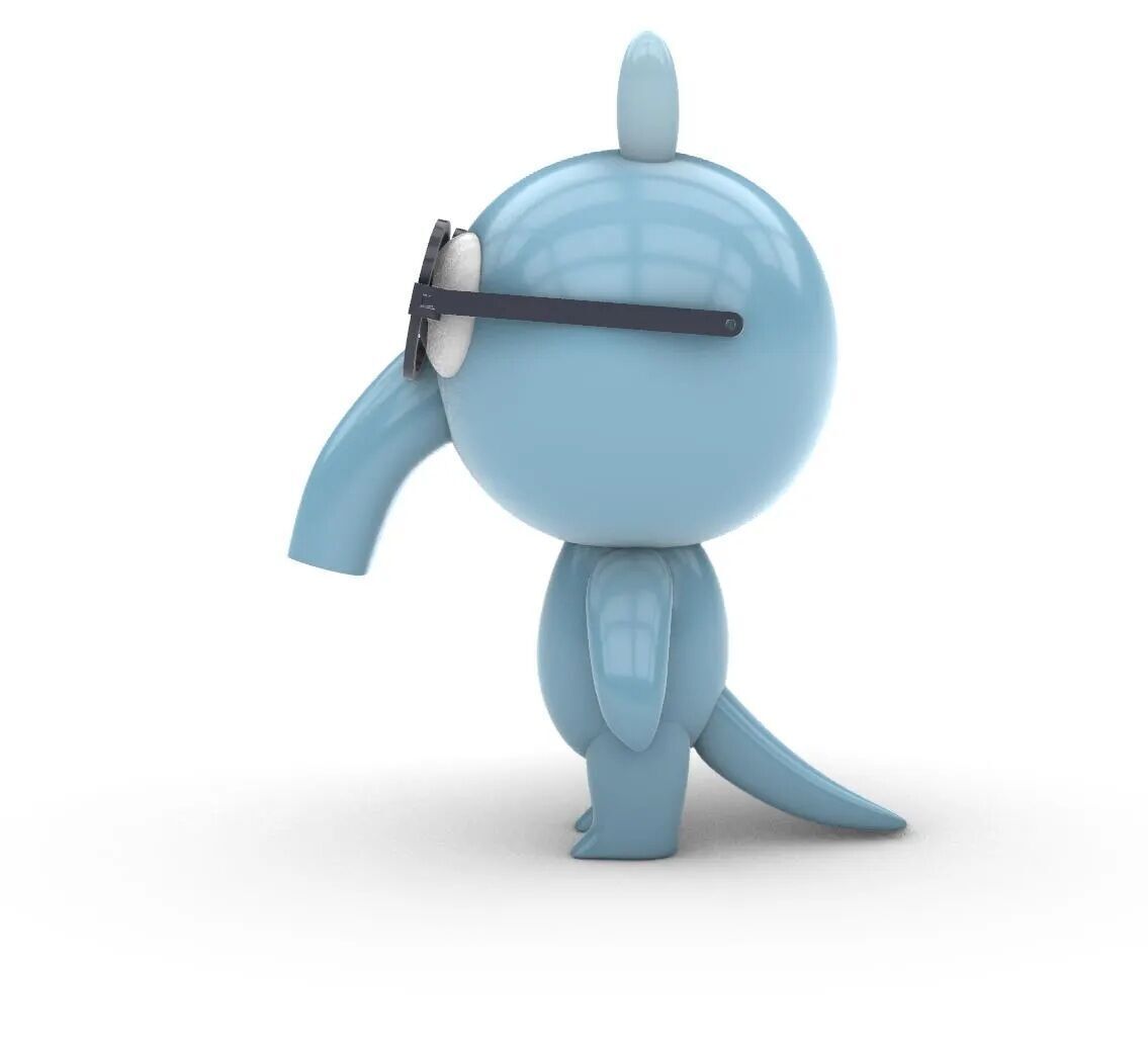 Happy Tree Friends Sniffles 3D Model STL File 3D print model_4
