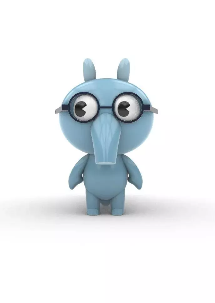 Happy Tree Friends Sniffles 3D Model STL File 3D print model_0