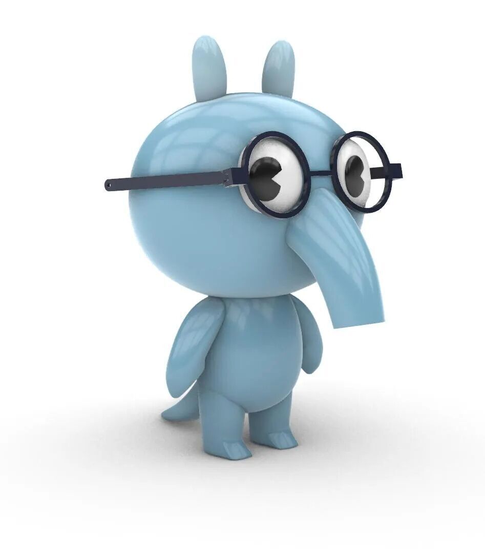 Happy Tree Friends Sniffles 3D Model STL File 3D print model_1