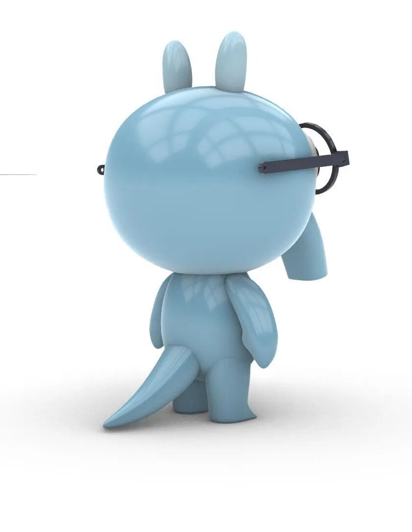 Happy Tree Friends Sniffles 3D Model STL File 3D print model_2