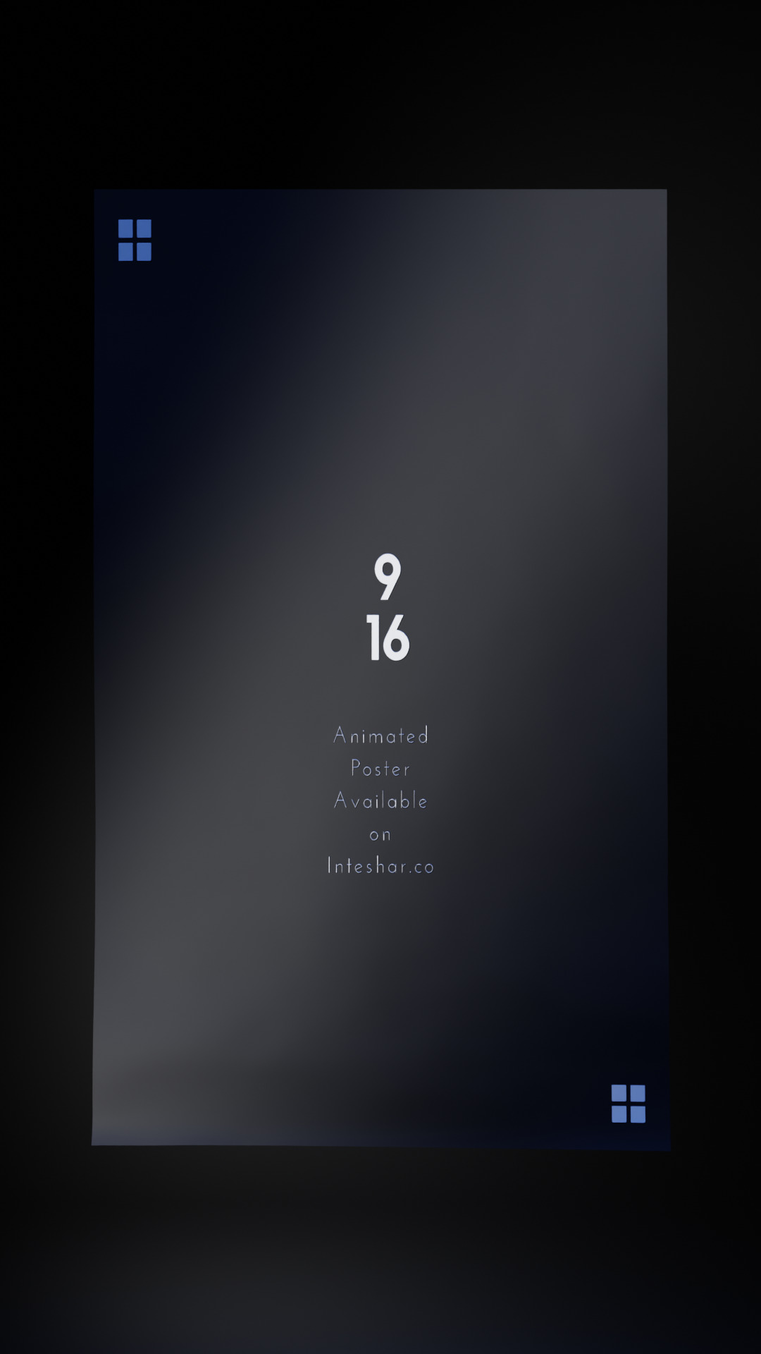 Animated Posters  3D model_7