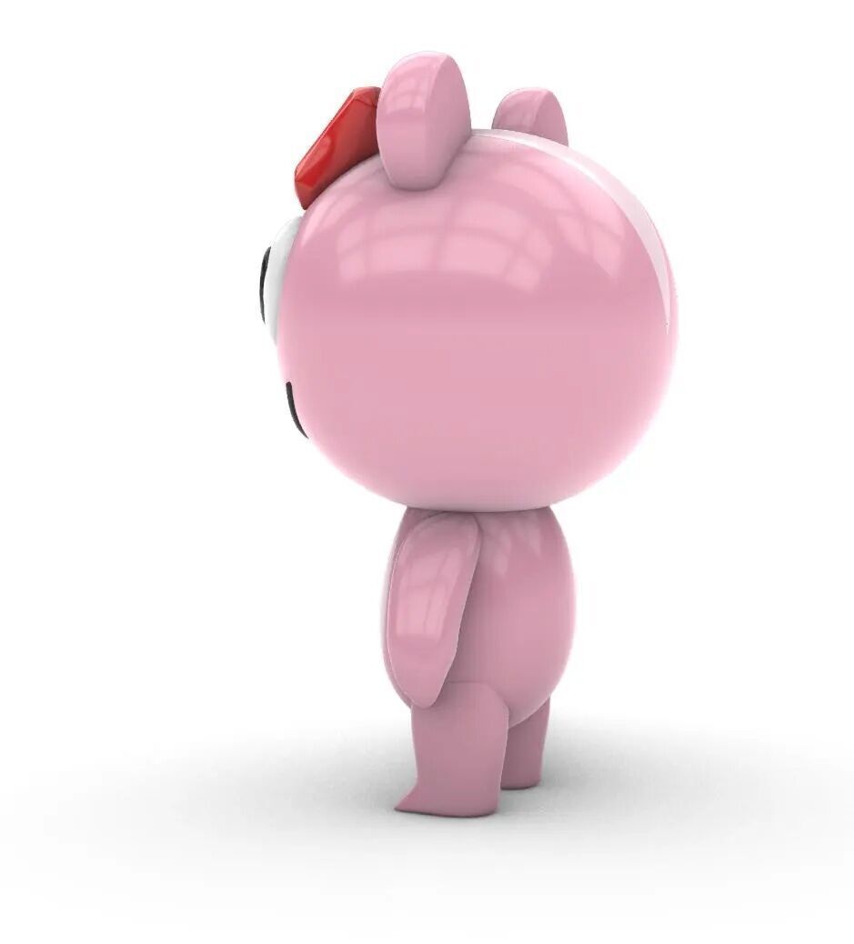 Happy Tree Friends Giggles 3D Model STL File 3D print model_4