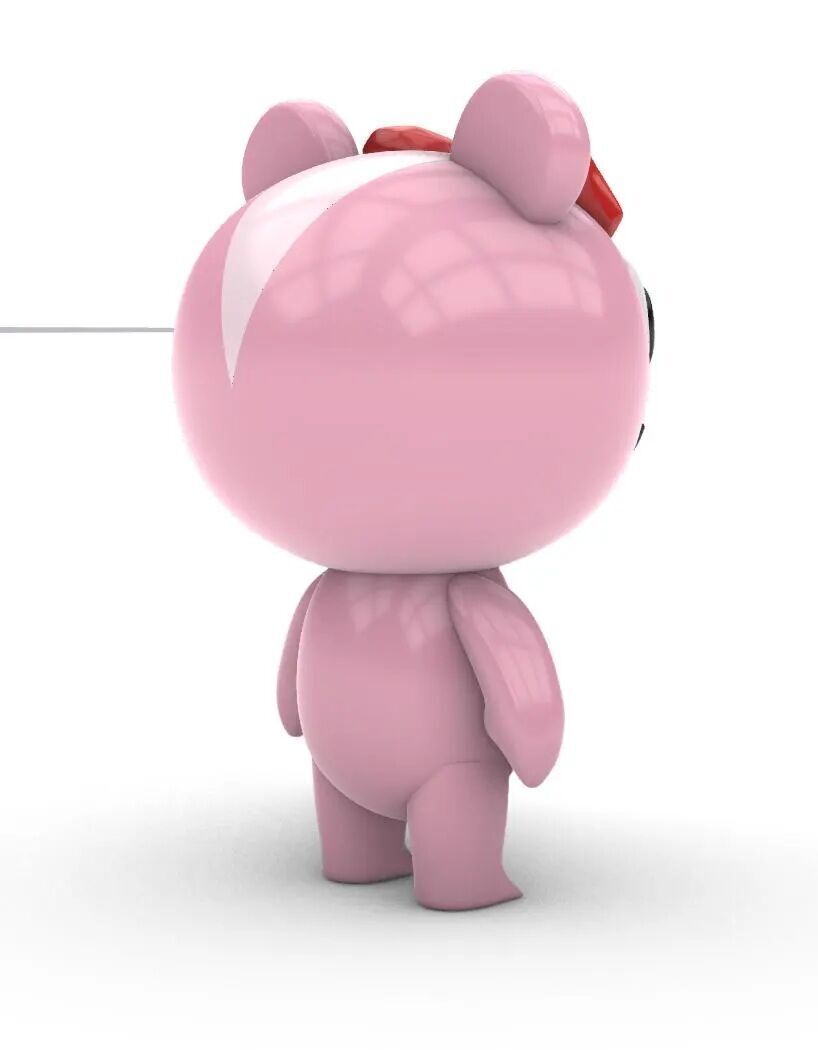 Happy Tree Friends Giggles 3D Model STL File 3D print model_2