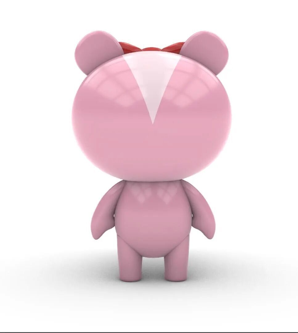 Happy Tree Friends Giggles 3D Model STL File 3D print model_3