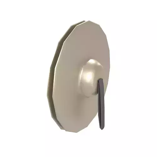 Classical Cymbals v1 001 Low-poly 3D model