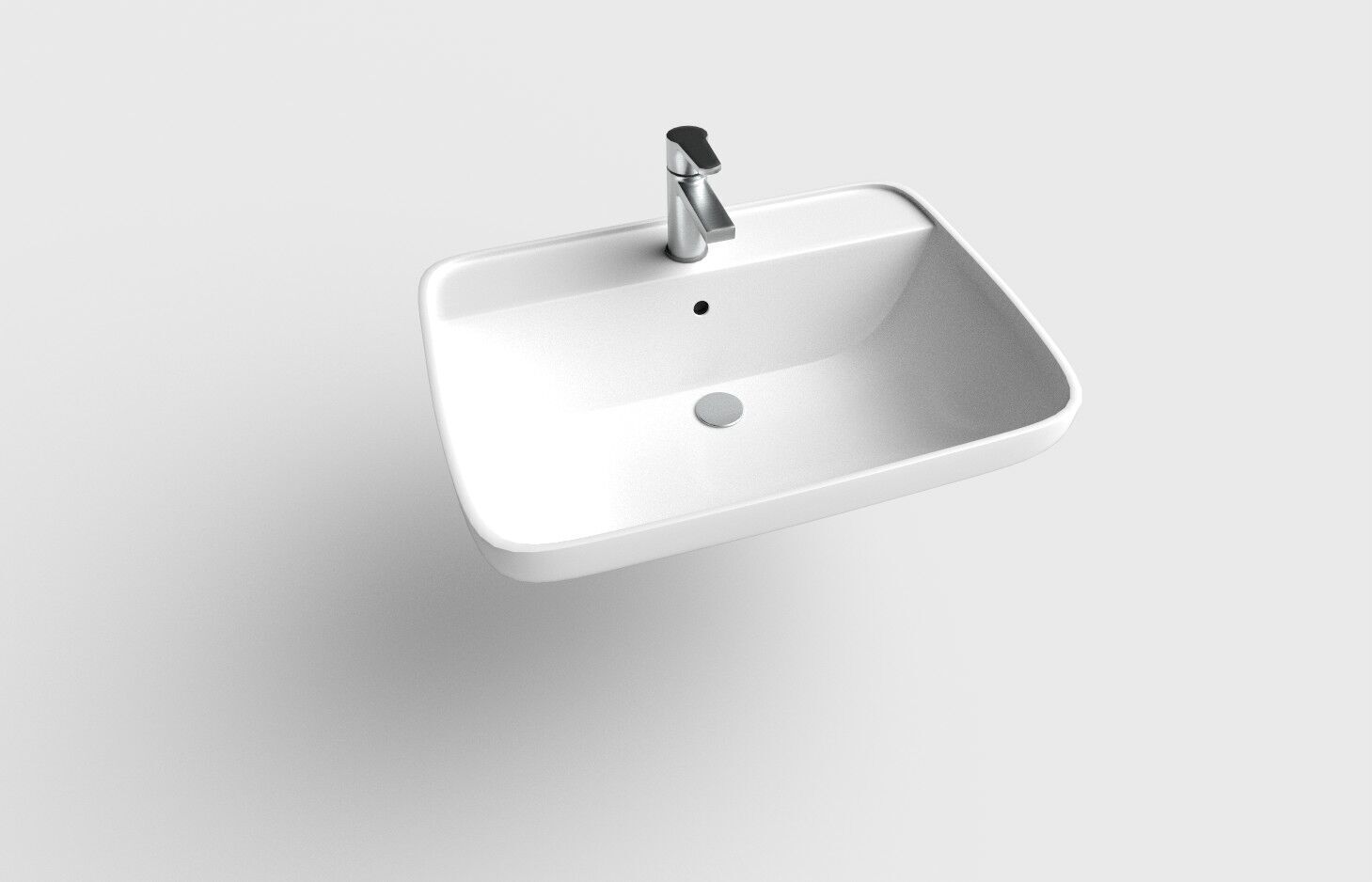 Bathroom Sink M04 Low-poly 3D model_2