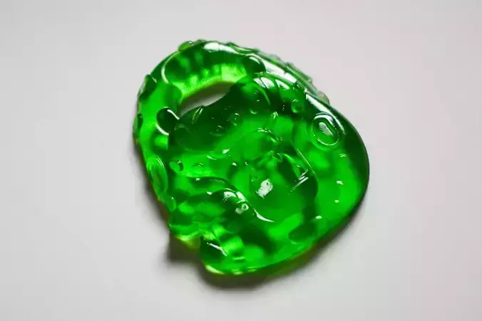 Tai Lung - Jade Zombie Amulet STL 9