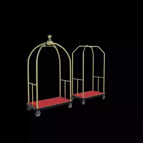 Luggage Cart 01 3D model