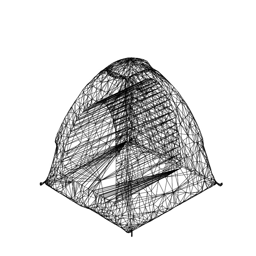 Camping Tent 3D Model STL FBX OBJ Digital Download 3D print model_2