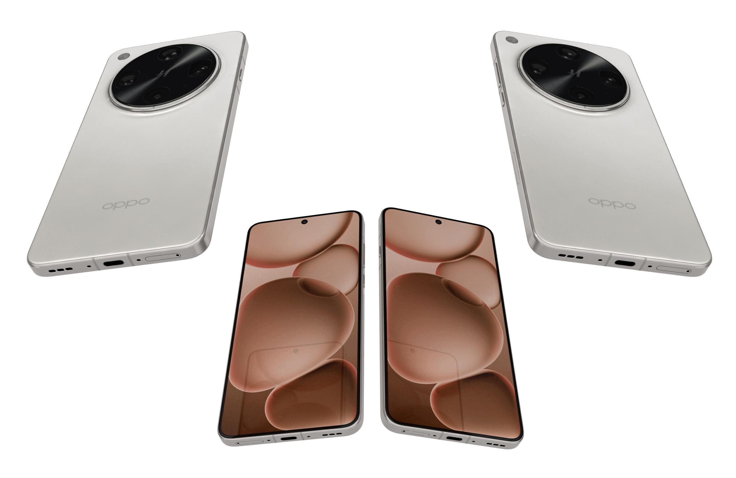 OPPO Find X8 Ultra Moonlight White 3D model_5