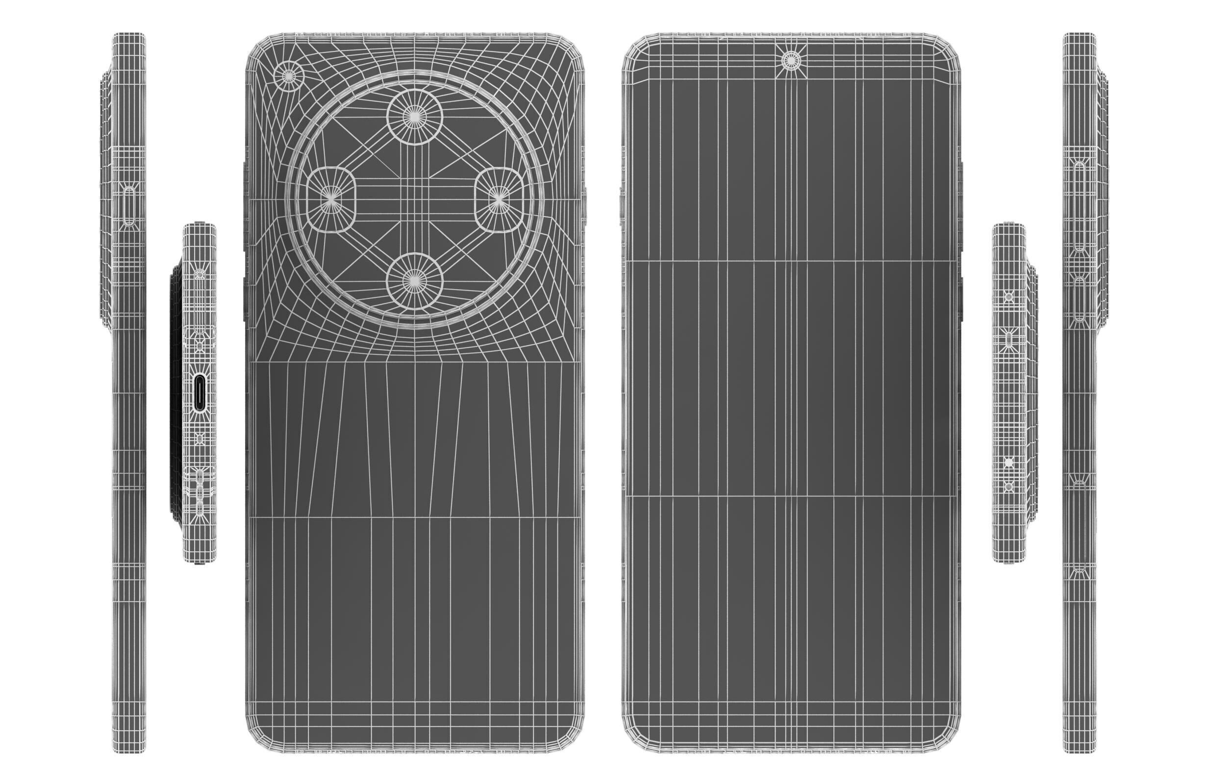 OPPO Find X8 Ultra Starry Black 3D model_16