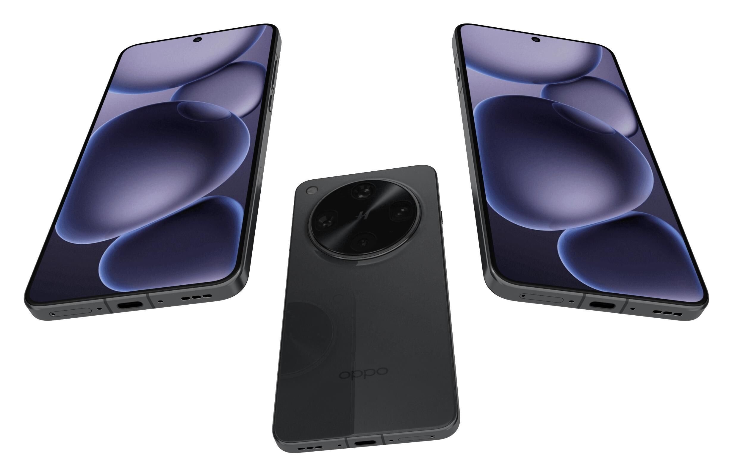 OPPO Find X8 Ultra Starry Black 3D model_2