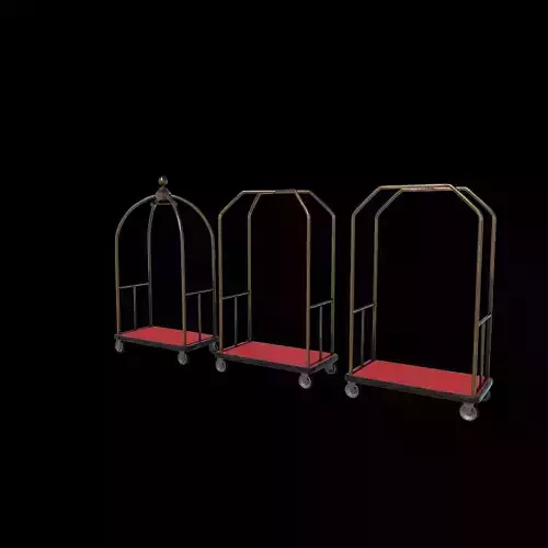 Luggage Cart 3D model