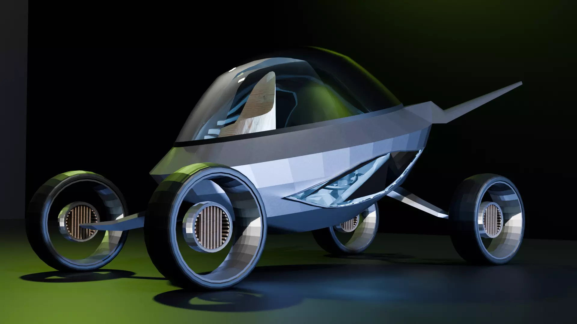 Cars of the Future 3D model_0