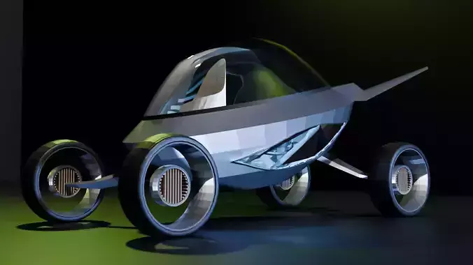 Cars of the Future 3D model