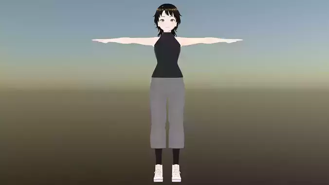 T-pose girl 
