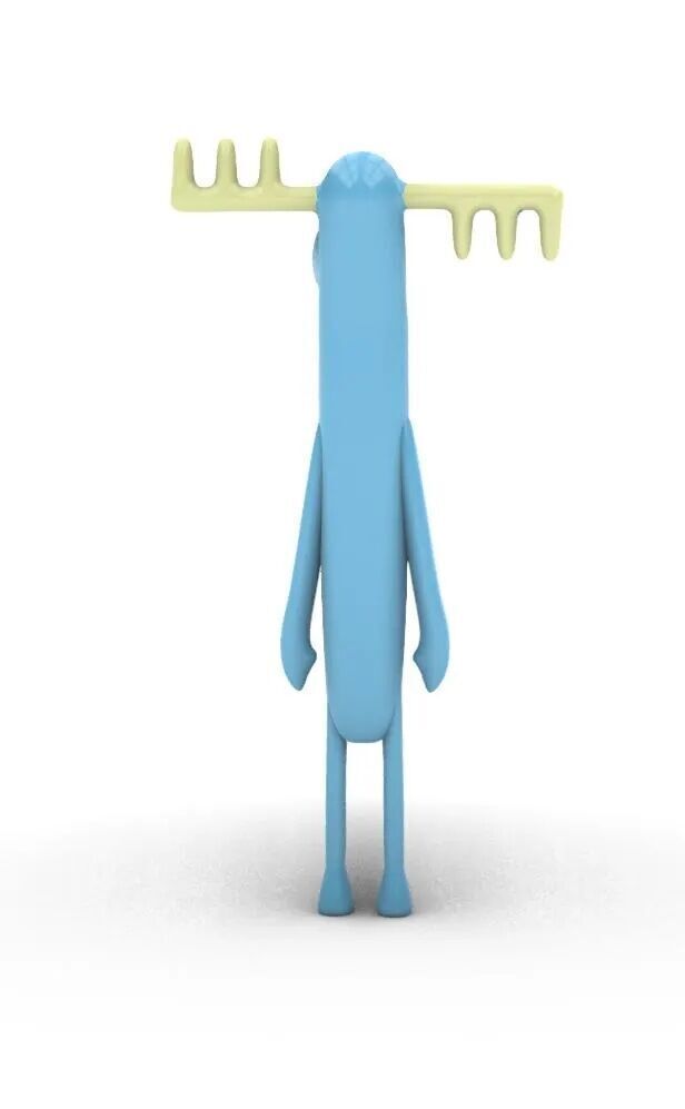 Happy Tree Friends Lumpy 3D Model STL File 3D print model_3