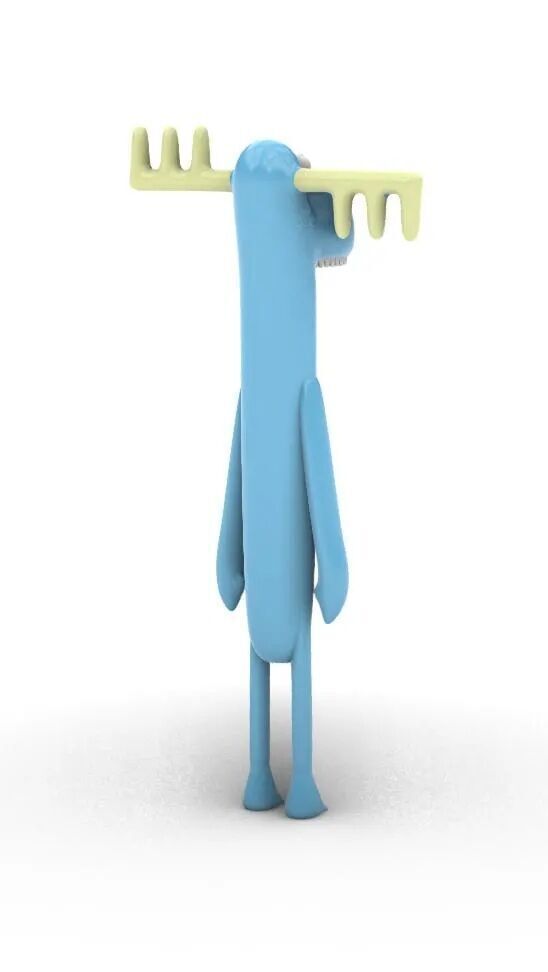 Happy Tree Friends Lumpy 3D Model STL File 3D print model_2