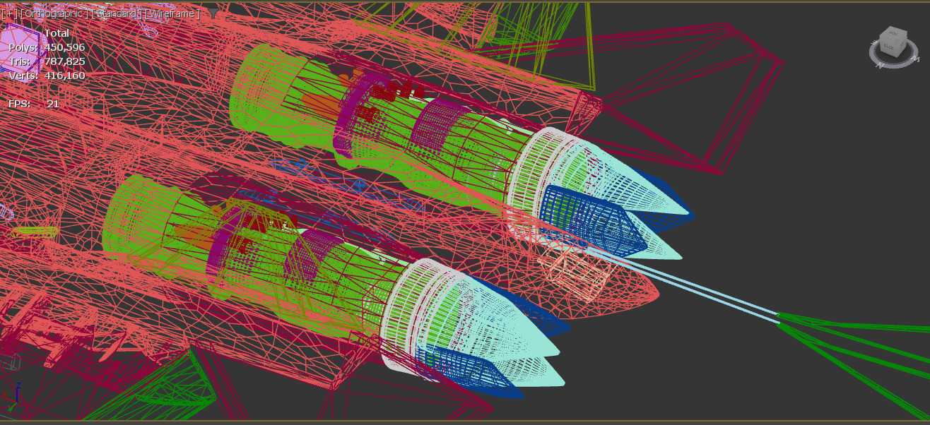 SU-57 Felon M with Stealth Nozzles Low-poly 3D model_1