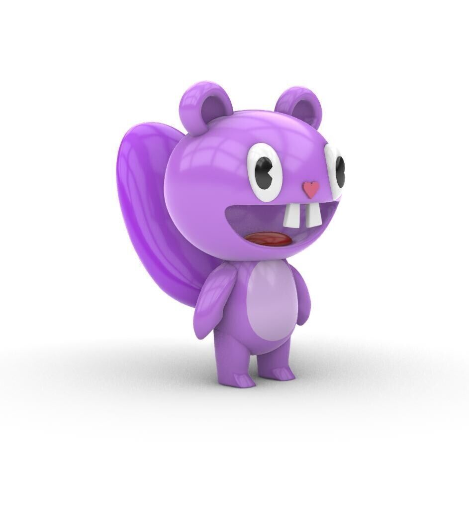 Happy Tree Friends Toothy 3D Model STL File 3D print model_1