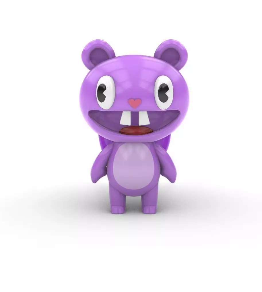 Happy Tree Friends Toothy 3D Model STL File 3D print model_0