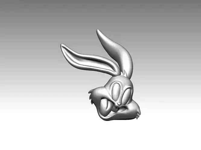 hare rabbit head