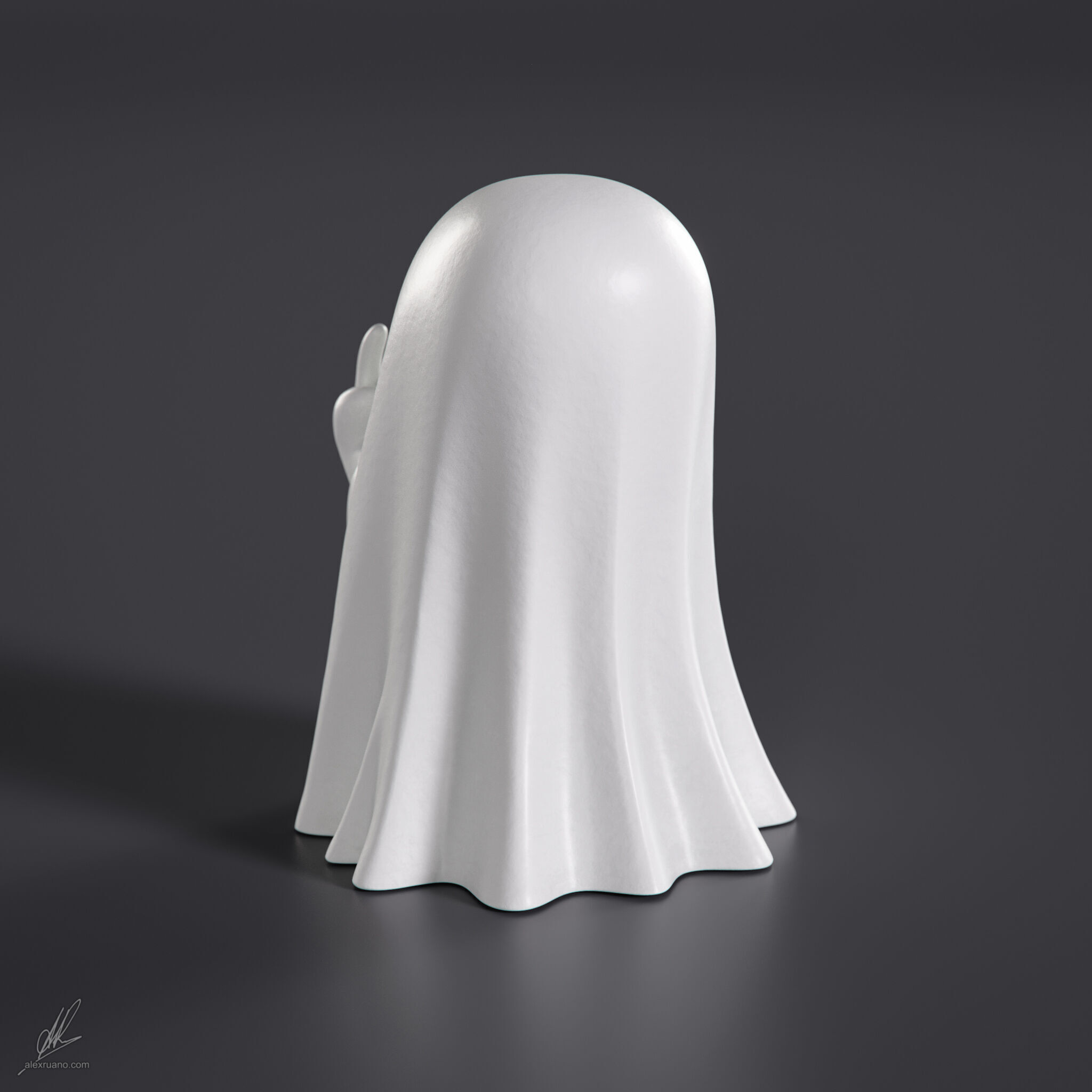 Rude Ghost 3D model_2