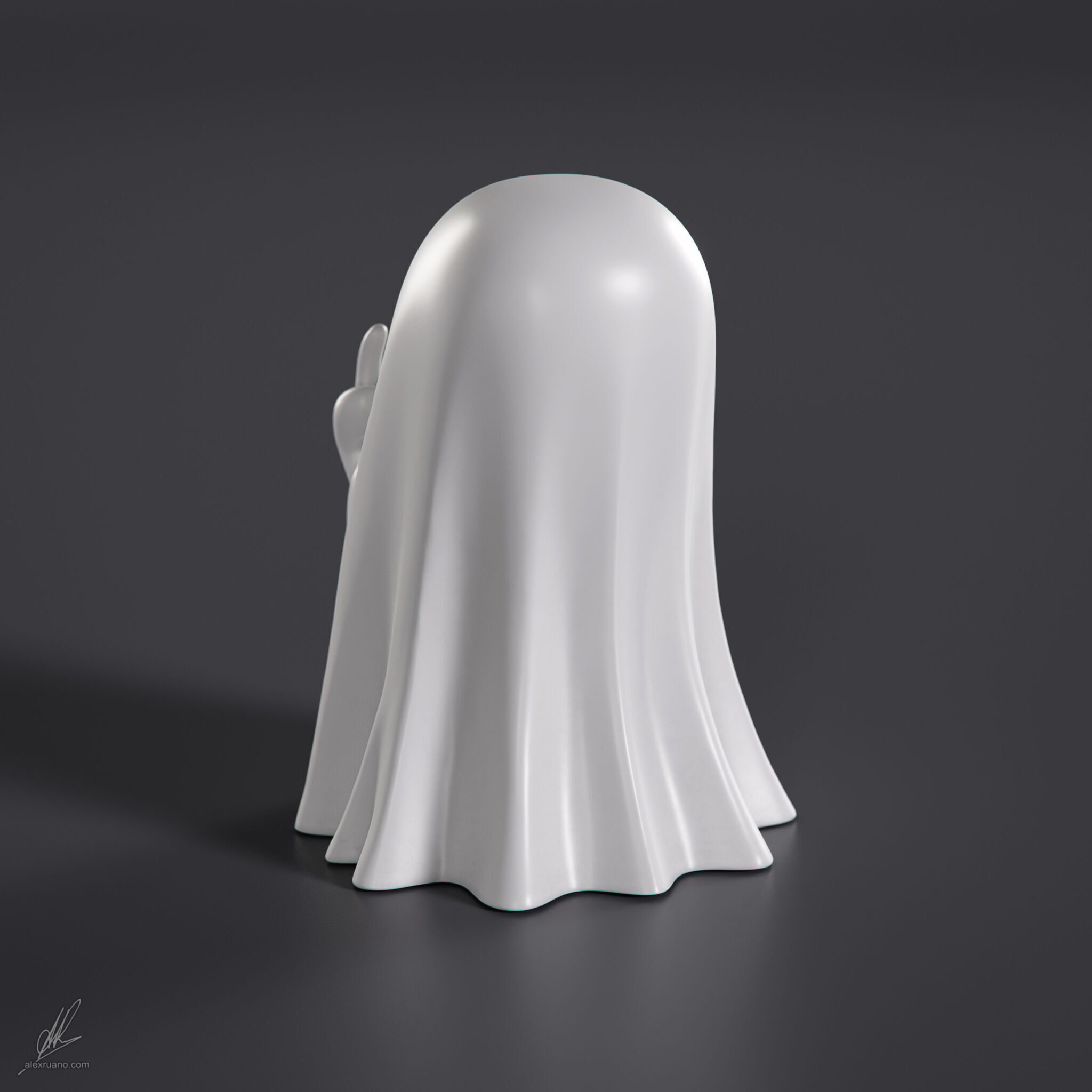 Rude Ghost 3D model_4