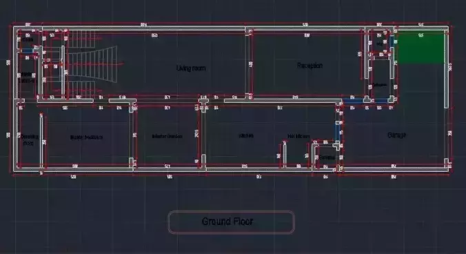 2d plan  3D model