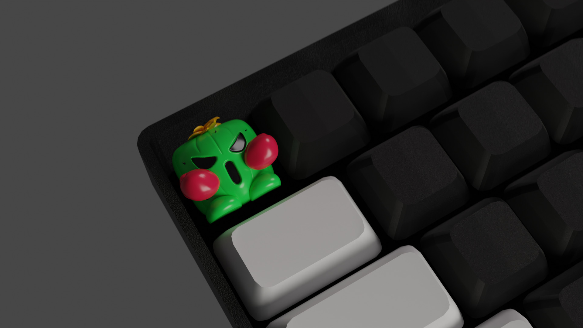 Togemon Digimon Keycap 3D print model_2