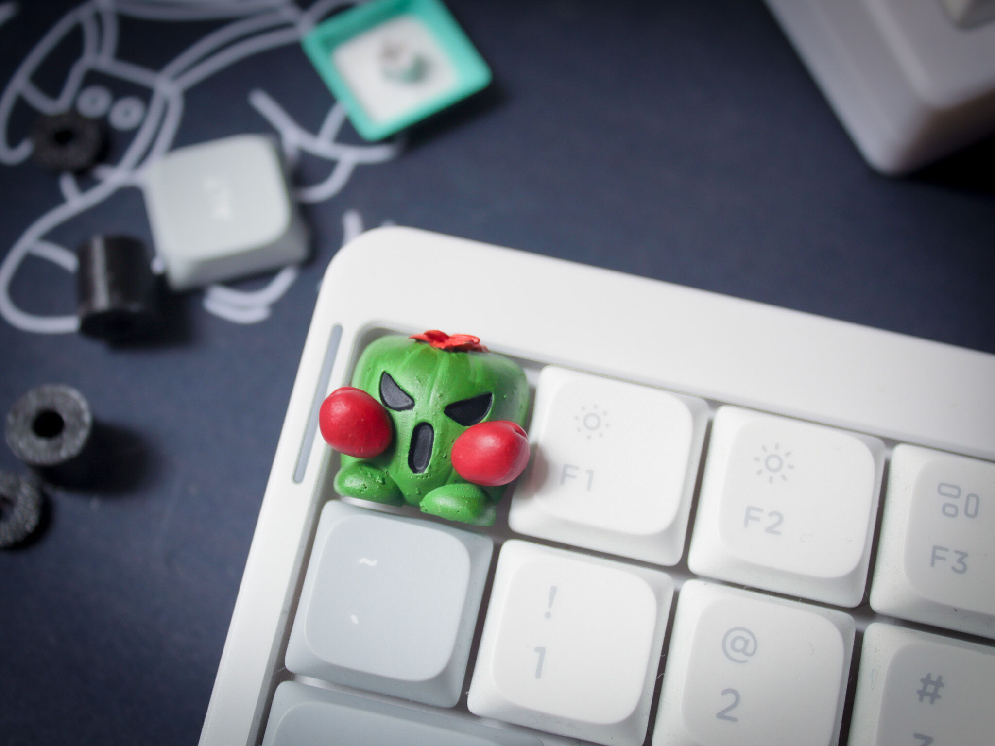 Togemon Digimon Keycap 3D print model_1