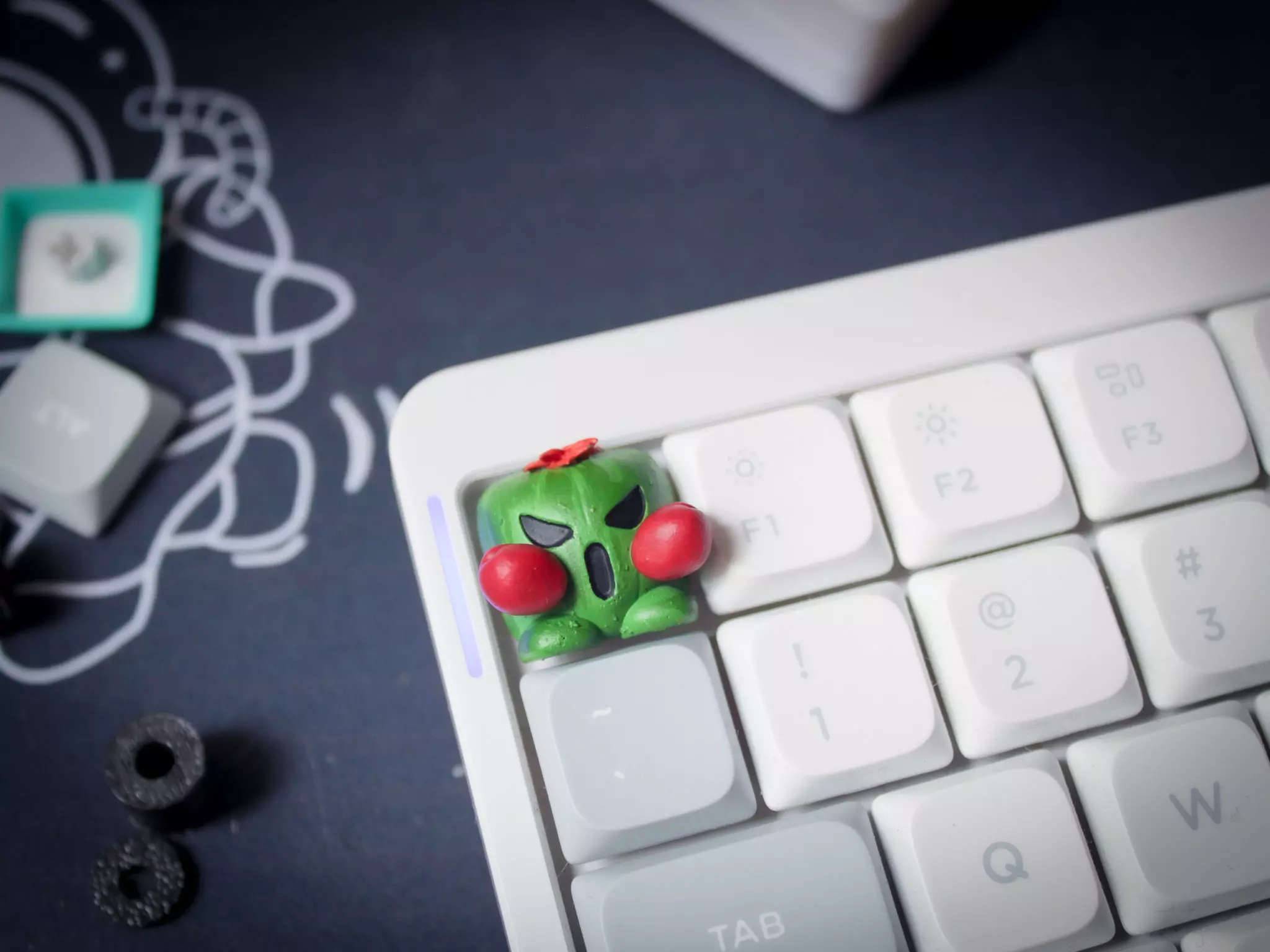 Togemon Digimon Keycap 3D print model_0