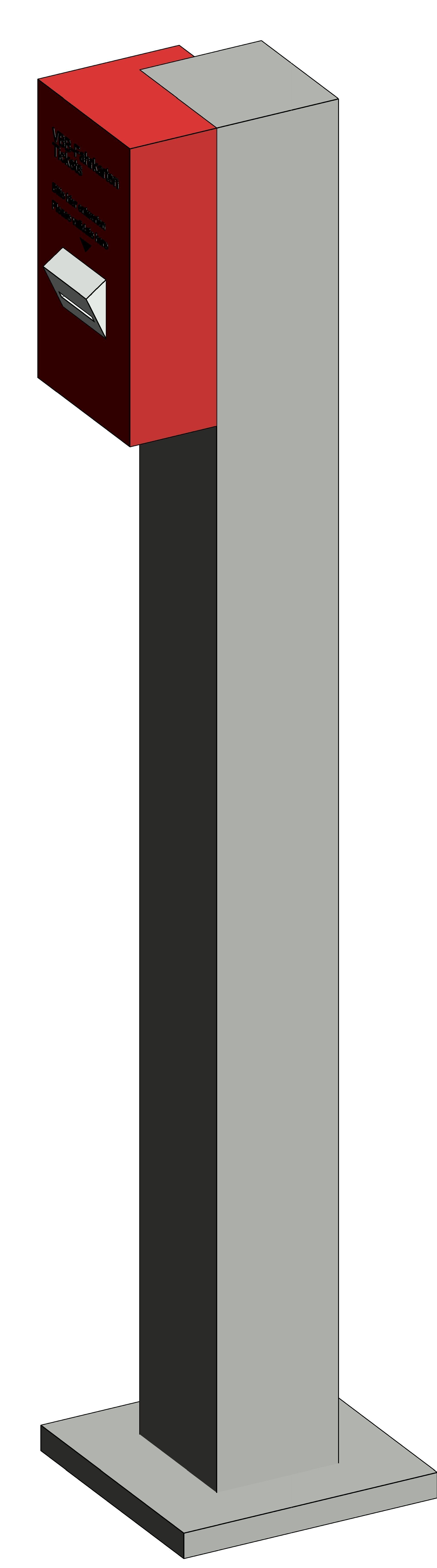 Entwerter validator 3D model_3