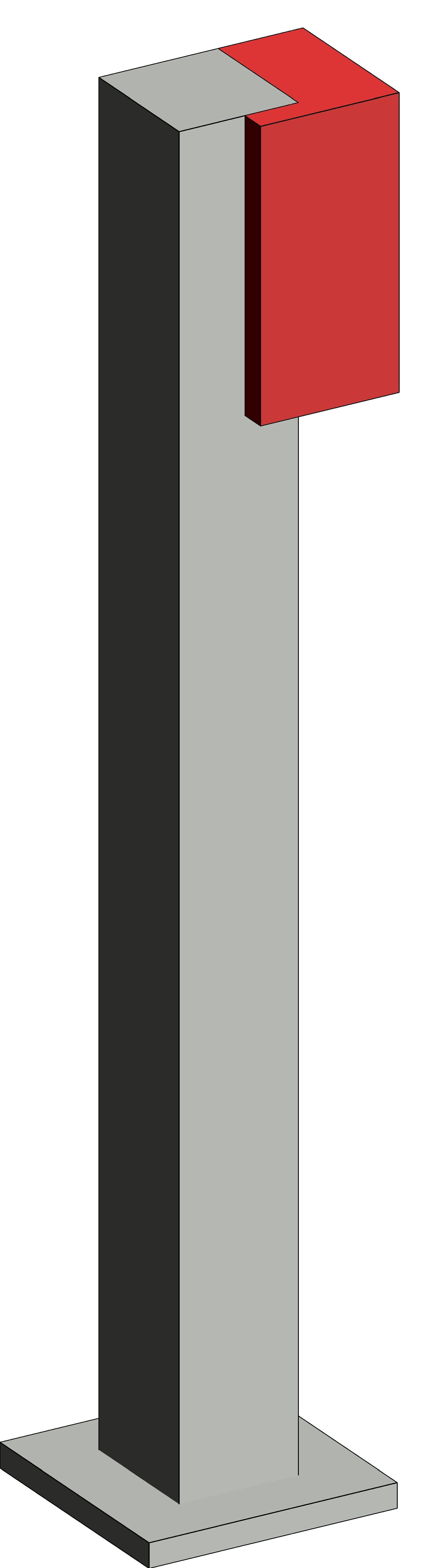 Entwerter validator 3D model_2