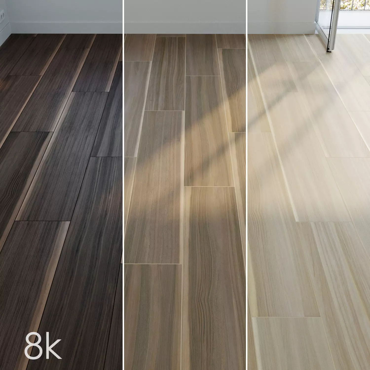 Parquet set 22 - Bundle - 3 Types - 8k Texture_0