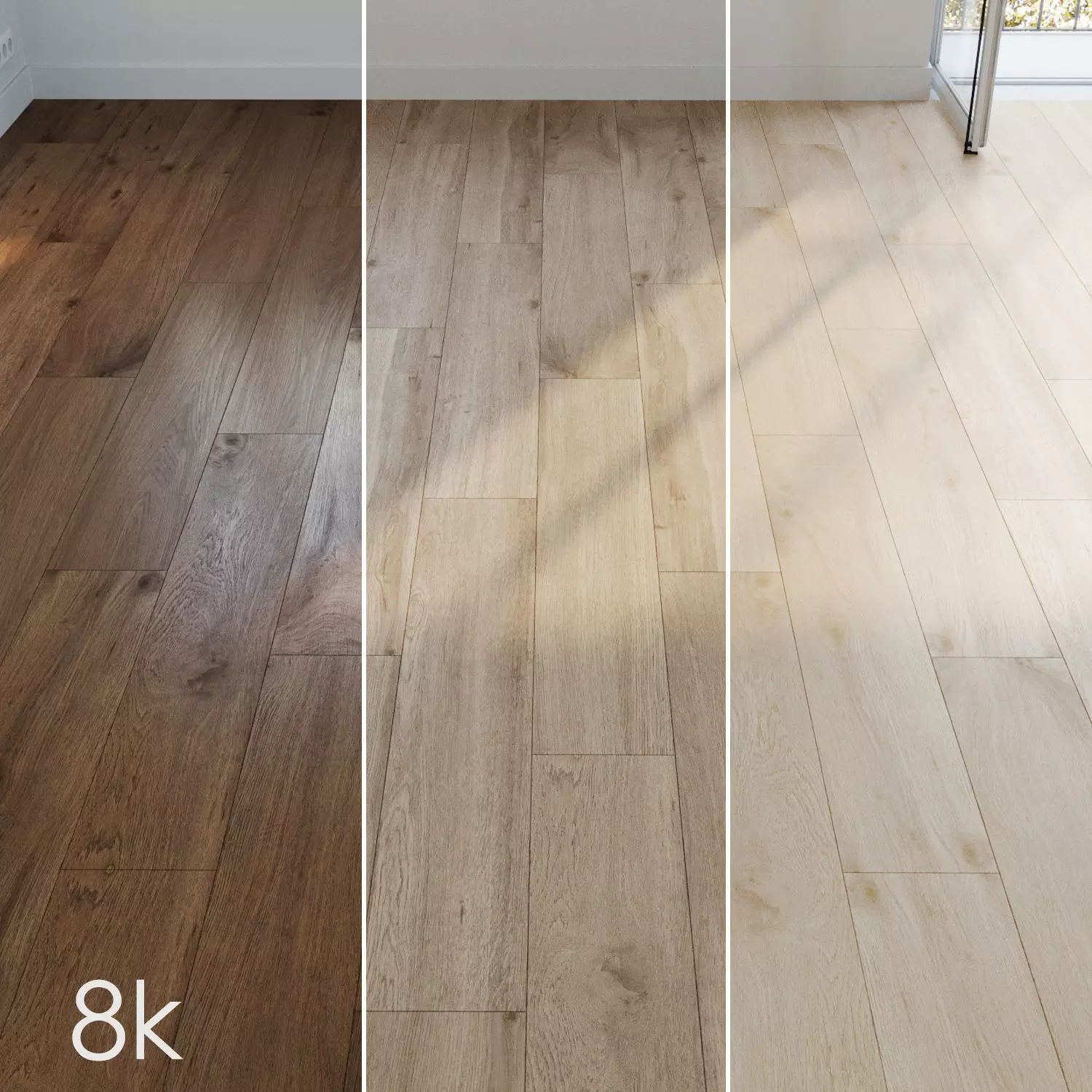 Parquet set 17 - Super Bundle - 3 Types - 8K Texture_0